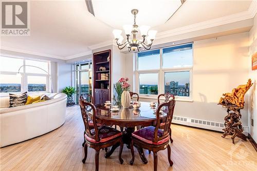 131 Wurtemburg Street Unit#Ph1, Ottawa, ON - Indoor Photo Showing Dining Room