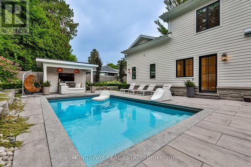 993 Albertson Crescent, Mississauga, ON - Outdoor With In Ground Pool