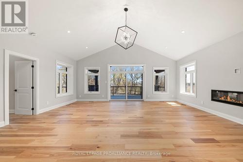 57 Navigation Drive, Prince Edward County (Ameliasburgh), ON - Indoor Photo Showing Living Room With Fireplace