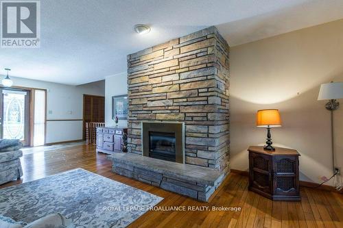 50 Greenfield Park, Belleville, ON - Indoor Photo Showing Living Room With Fireplace