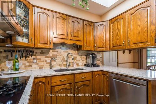 50 Greenfield Park, Belleville, ON - Indoor Photo Showing Kitchen With Double Sink