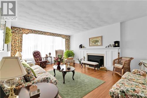 401 County Rd 2 Road, Cardinal, ON - Indoor Photo Showing Living Room With Fireplace