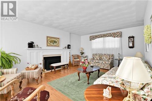 401 County Rd 2 Road, Cardinal, ON - Indoor Photo Showing Living Room With Fireplace