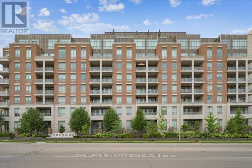 407 - 2480 Prince Michael Drive, Oakville (Iroquois Ridge North), ON - Outdoor With Balcony With Facade