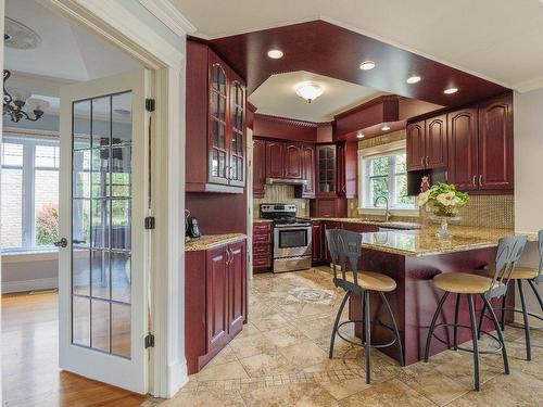 Kitchen - 406 Rue Des Plateaux, Mont-Saint-Hilaire, QC - Indoor Photo Showing Dining Room