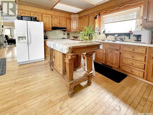 Lomenda Acreage, Langenburg Rm No. 181, SK - Indoor Photo Showing Kitchen With Double Sink