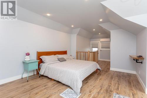 Master with heating/cooling and outside exit - 6 Rutherford Avenue E, Aylmer (Ay), ON - Indoor Photo Showing Bedroom