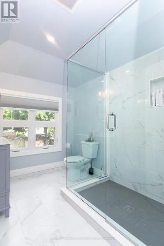 Gorgeous walk in shower 3 piece bath - 6 Rutherford Avenue E, Aylmer (Ay), ON - Indoor Photo Showing Bathroom