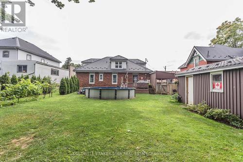 Fenced private yard - 6 Rutherford Avenue E, Aylmer (Ay), ON - Outdoor With Above Ground Pool With Backyard With Exterior