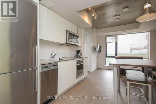 1717 - 105 Champagne Avenue, Ottawa, ON - Indoor Photo Showing Kitchen With Stainless Steel Kitchen