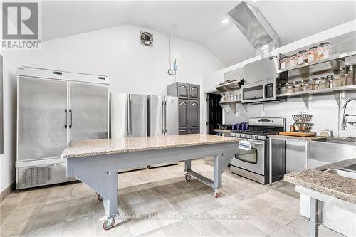 3838 Kenyon Dam Road, North Glengarry, ON - Indoor Photo Showing Kitchen With Upgraded Kitchen