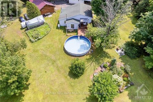 3838 Kenyon Dam Road, North Glengarry, ON - Outdoor With Above Ground Pool With View