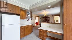 Kitchen opens up to dining area - 