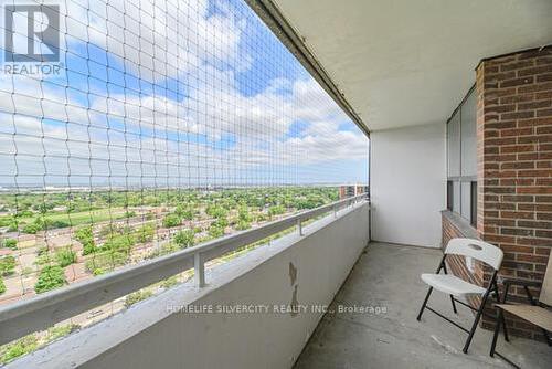 2109 - 18 Knightsbridge Road, Brampton (Queen Street Corridor), ON - Outdoor With Balcony With Exterior