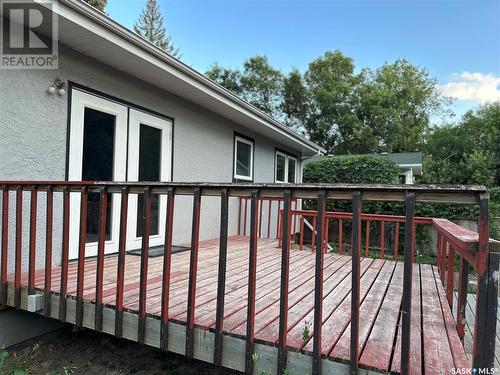 449 5Th Street, Weyburn, SK - Outdoor With Deck Patio Veranda With Exterior