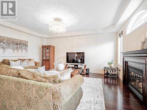 60 Impulse Circle, Brampton (Credit Valley), ON - Indoor Photo Showing Living Room With Fireplace