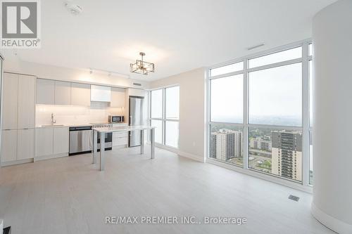 2402 - 30 Gibbs Road, Toronto (Islington-City Centre West), ON - Indoor Photo Showing Kitchen With Upgraded Kitchen