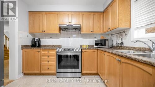 81 Turquoise Crescent, Brampton (Bram East), ON - Indoor Photo Showing Kitchen With Double Sink