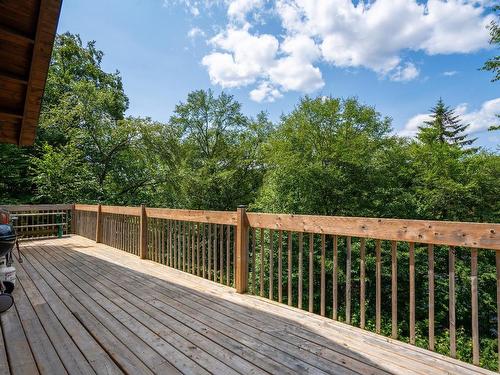 Patio - 1040 Ch. Beaupré, Lac-Aux-Sables, QC - Outdoor With Deck Patio Veranda