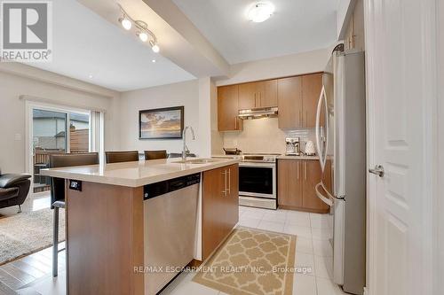 162 Westbank Trail, Hamilton (Stoney Creek Mountain), ON - Indoor Photo Showing Kitchen With Stainless Steel Kitchen