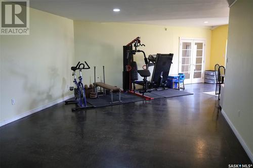 Victor Rd & Clarence Ave Acreage, Corman Park Rm No. 344, SK - Indoor Photo Showing Gym Room