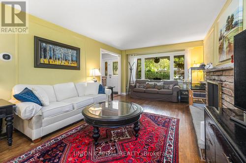 78 Sciberras Road, Markham, ON - Indoor Photo Showing Living Room With Fireplace