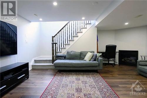 512 Rannoch Private, Ottawa, ON - Indoor Photo Showing Other Room With Fireplace