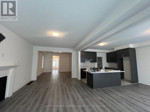 53 Shepherd Drive, Barrie (Painswick South), ON - Indoor Photo Showing Kitchen With Fireplace