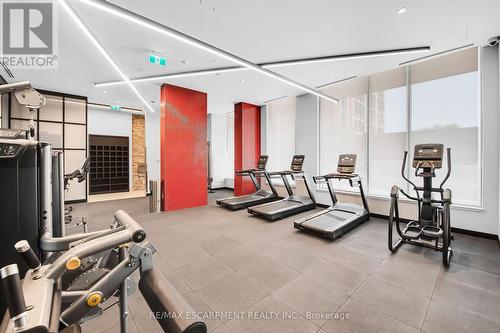 805 - 212 King William Street, Hamilton (Beasley), ON - Indoor Photo Showing Gym Room