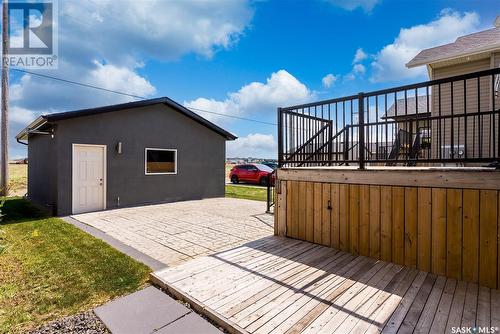 318 Kenaschuk Lane, Saskatoon, SK - Outdoor With Deck Patio Veranda With Exterior