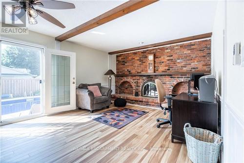 154 Hendrie Avenue, Burlington, ON - Indoor With Fireplace