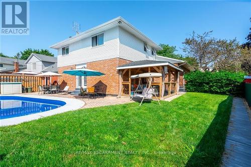 154 Hendrie Avenue, Burlington (Bayview), ON - Outdoor With In Ground Pool With Backyard