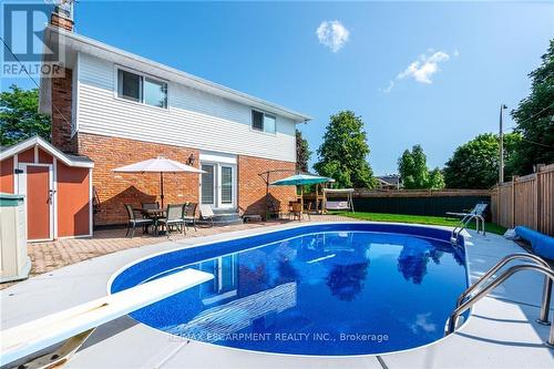 154 Hendrie Avenue, Burlington (Bayview), ON - Outdoor With In Ground Pool