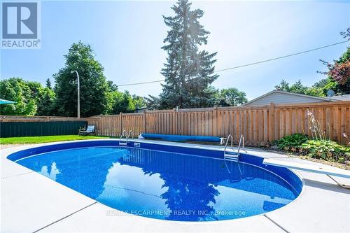 154 Hendrie Avenue, Burlington (Bayview), ON - Outdoor With In Ground Pool With Backyard