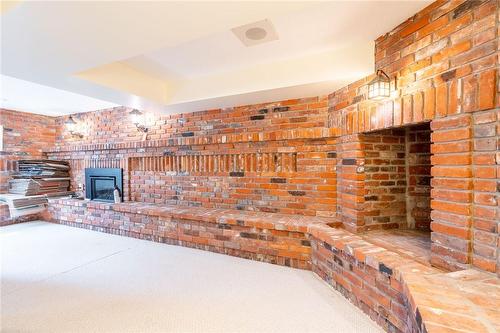 154 Hendrie Avenue, Burlington, ON - Indoor Photo Showing Other Room With Fireplace