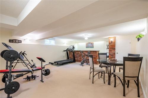 154 Hendrie Avenue, Burlington, ON - Indoor Photo Showing Gym Room