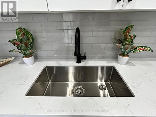 136 Ural Circle, Brampton (Sandringham-Wellington), ON - Indoor Photo Showing Kitchen With Double Sink