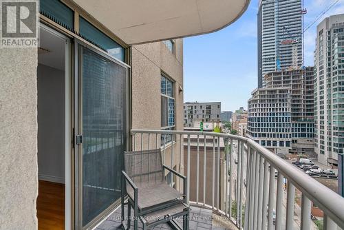 908 - 105 Victoria Street, Toronto (Church-Yonge Corridor), ON - Outdoor With Balcony With Exterior