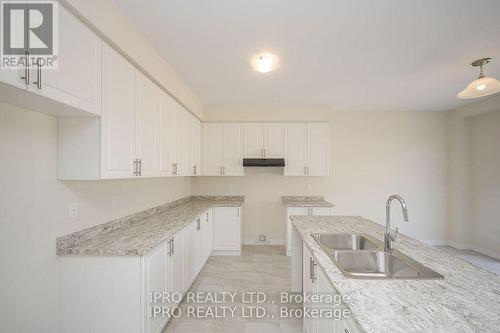 106 Sunflower Crescent, Thorold, ON - Indoor Photo Showing Kitchen With Double Sink