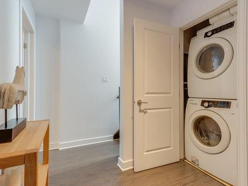 Laundry room - 101-4685 Rue De Rouen, Montréal (Mercier/Hochelaga-Maisonneuve), QC - Indoor Photo Showing Laundry Room