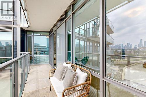 N921 - 120 Bayview Avenue, Toronto (Waterfront Communities), ON - Outdoor With Balcony With Exterior