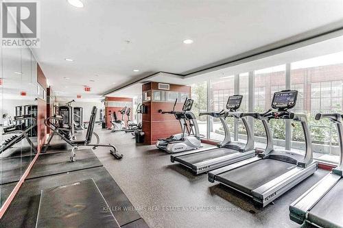 N921 - 120 Bayview Avenue, Toronto (Waterfront Communities), ON - Indoor Photo Showing Gym Room