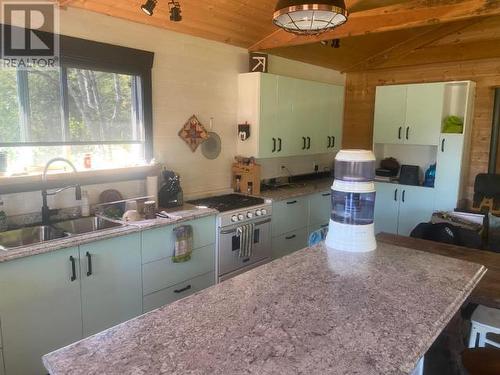 12760 Highway 101, Powell River, BC - Indoor Photo Showing Kitchen With Double Sink