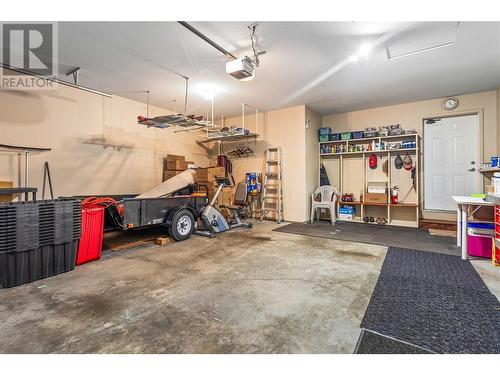 4939 Haskins Court, Kelowna, BC - Indoor Photo Showing Garage