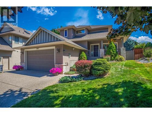 4939 Haskins Court, Kelowna, BC - Outdoor With Deck Patio Veranda With Facade