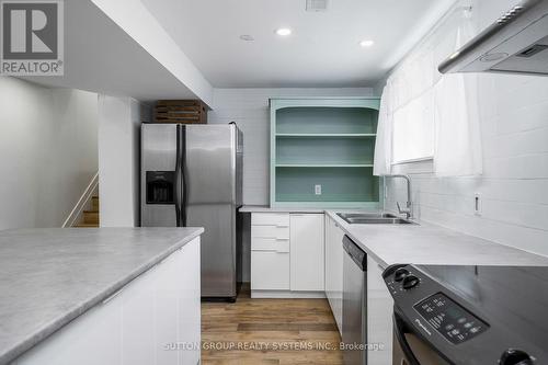 216 Cedar Street, Clearview (Stayner), ON - Indoor Photo Showing Kitchen With Double Sink