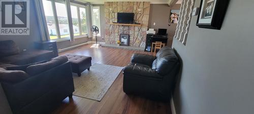 634-636 Ville Marie Drive, Marystown, NL - Indoor Photo Showing Living Room With Fireplace