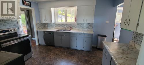 634-636 Ville Marie Drive, Marystown, NL - Indoor Photo Showing Kitchen With Double Sink