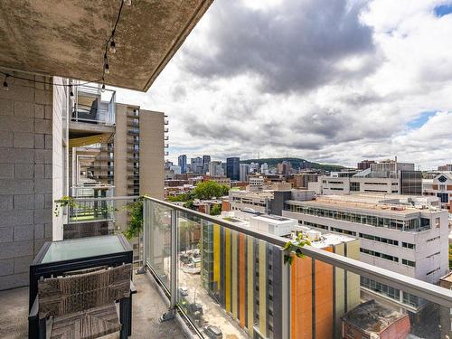 Balcony - 1115-1150 Rue St-Denis, Montréal (Ville-Marie), QC - Outdoor With View