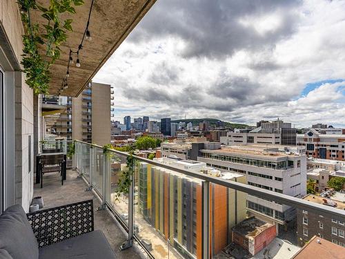 Balcony - 1115-1150 Rue St-Denis, Montréal (Ville-Marie), QC - Outdoor With View